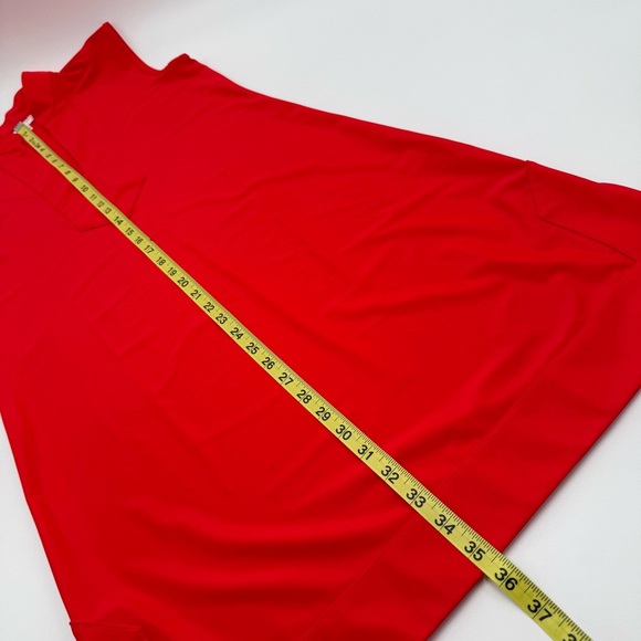 Jude Connally Kristen Dress Jude Cloth Sleeveless Poppy Orange Small EUC - Picture 7 of 11